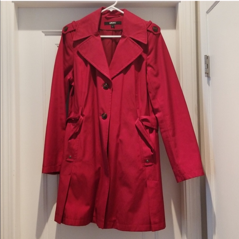 Red Trenchcoat/Raincoat